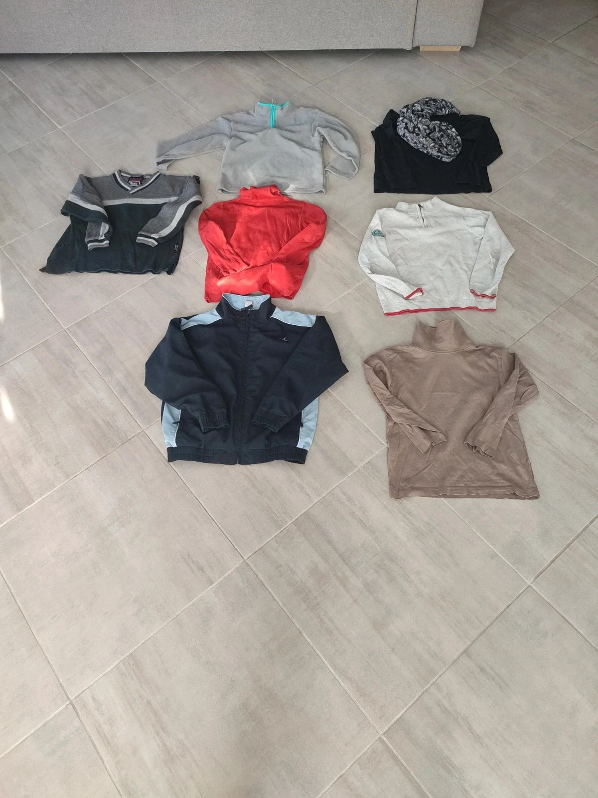 Lots de pulls garçon 8 ans